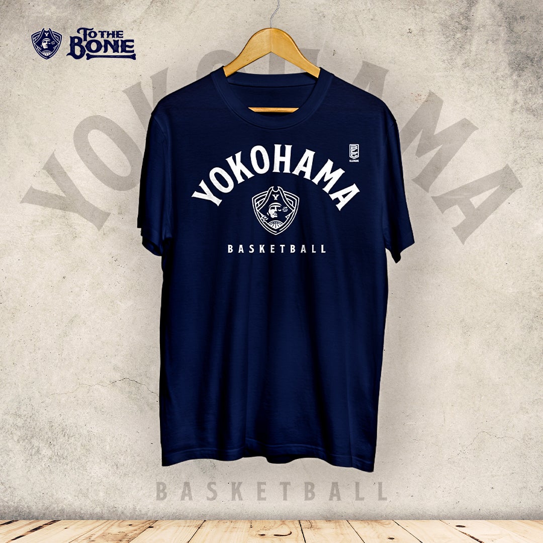 「横浜をバスケの街に！YOKOHAMA BASKETBALL T-Shirt」