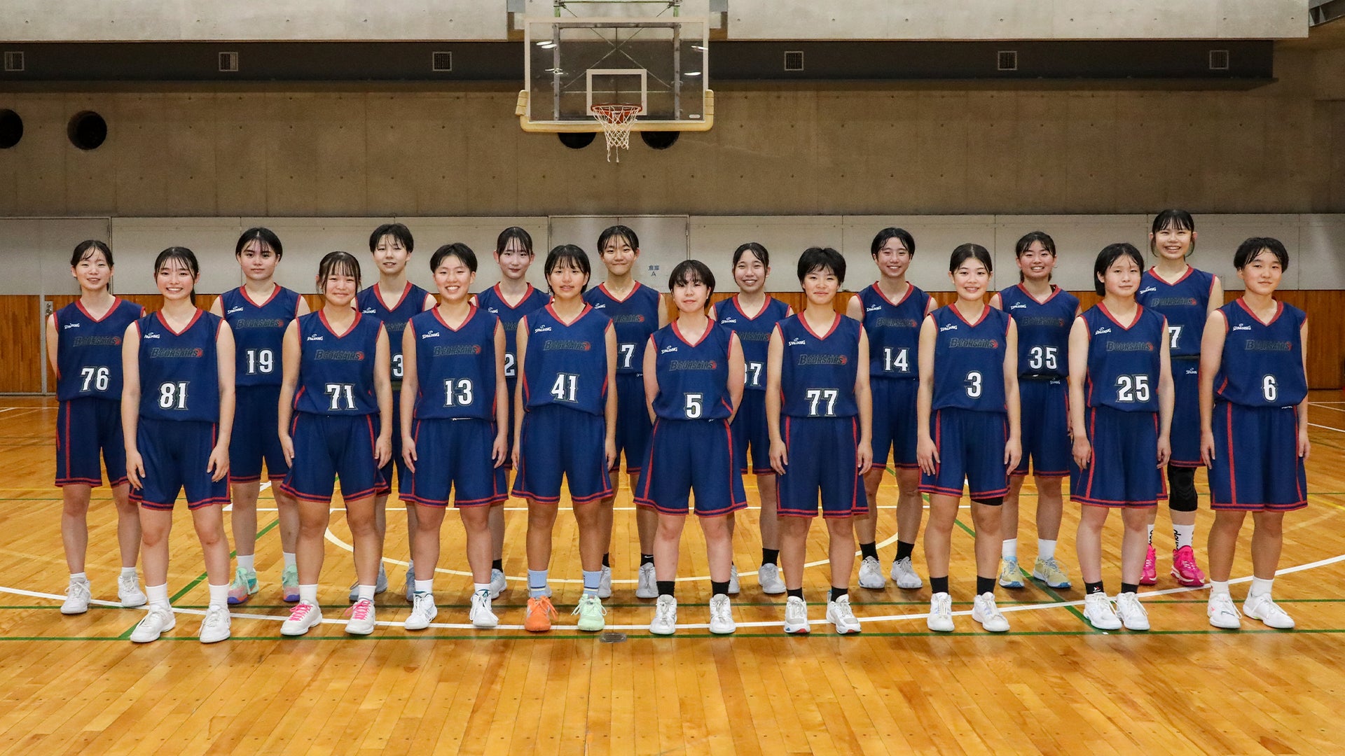 U15女子集合写真