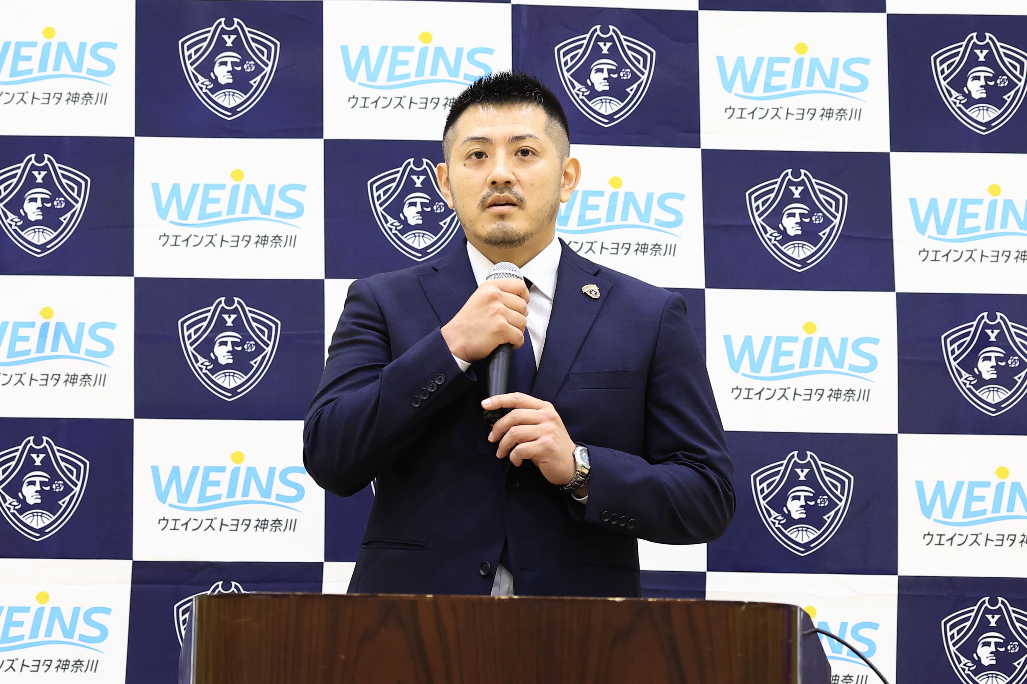 山田謙治アシスタントコーチ兼アシスタントゼネラルマネージャー