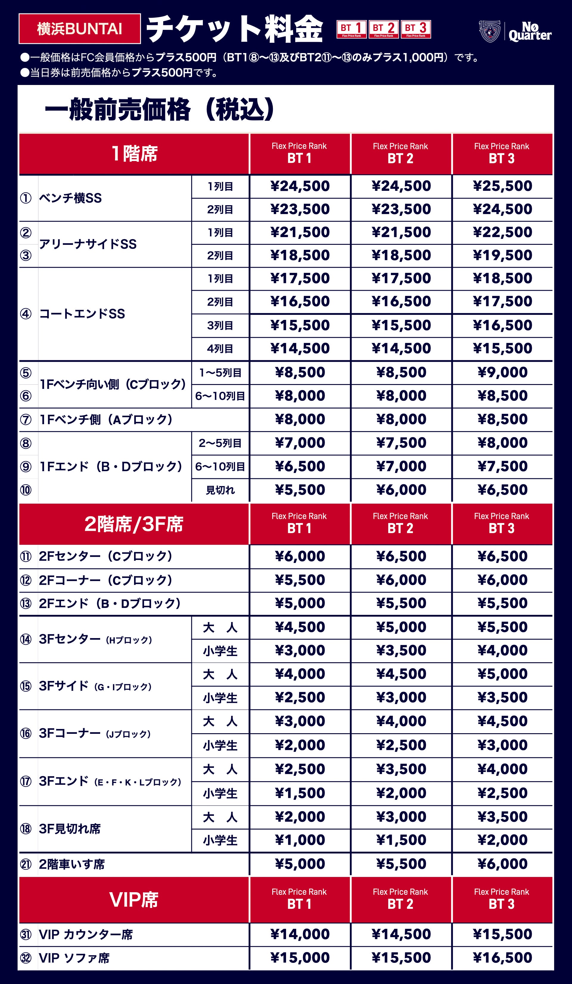 横浜BUNTAI一般前売価格
