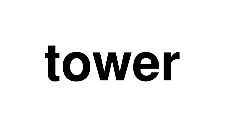 山崎実業「tower」シリーズロゴ