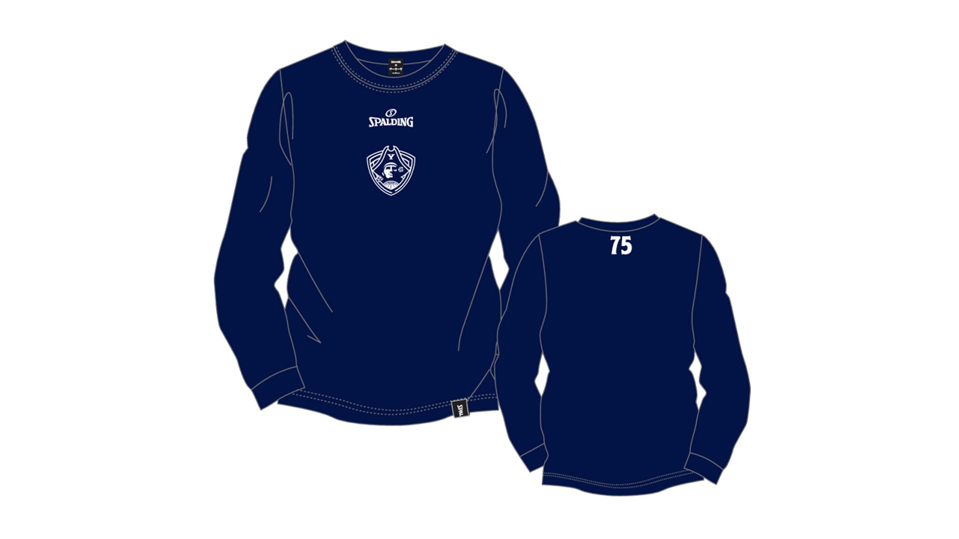 スポルディング社製プラクティスTシャツ