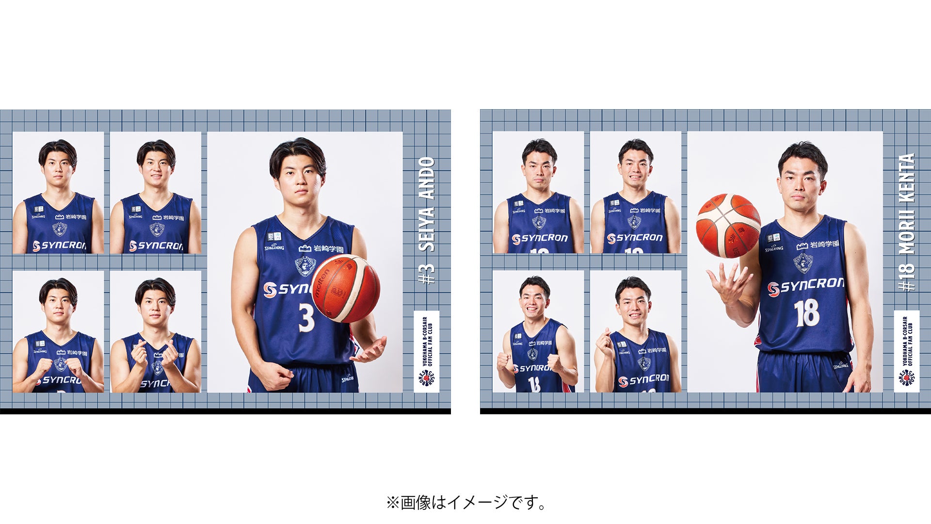 オリジナル証明写真風ステッカー