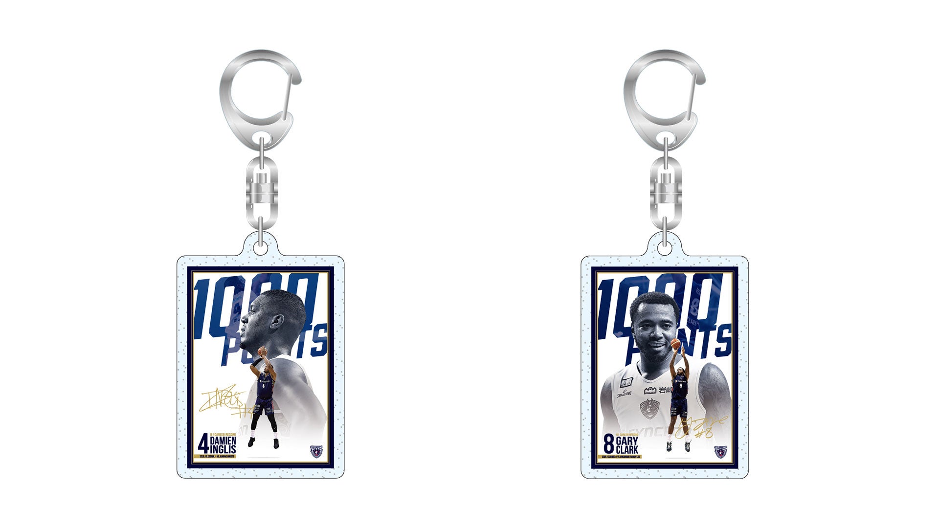 ラメアクリルキーホルダー