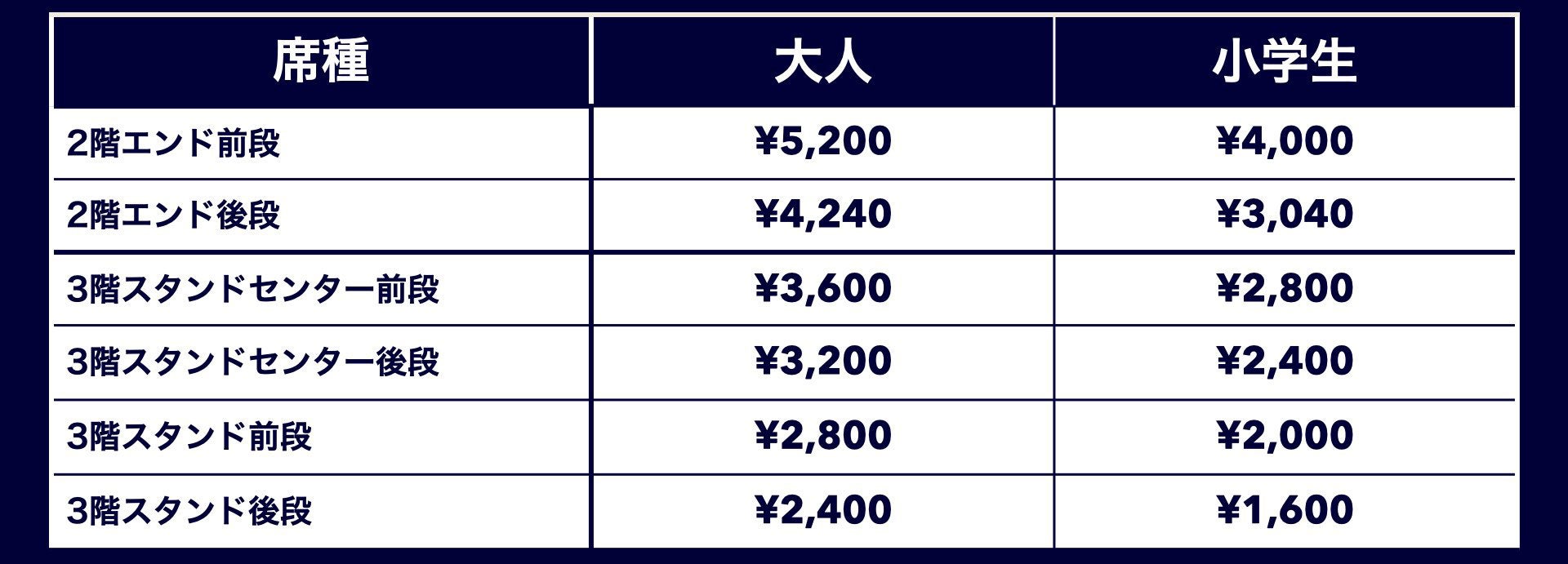 20名以上20%OFF価格表