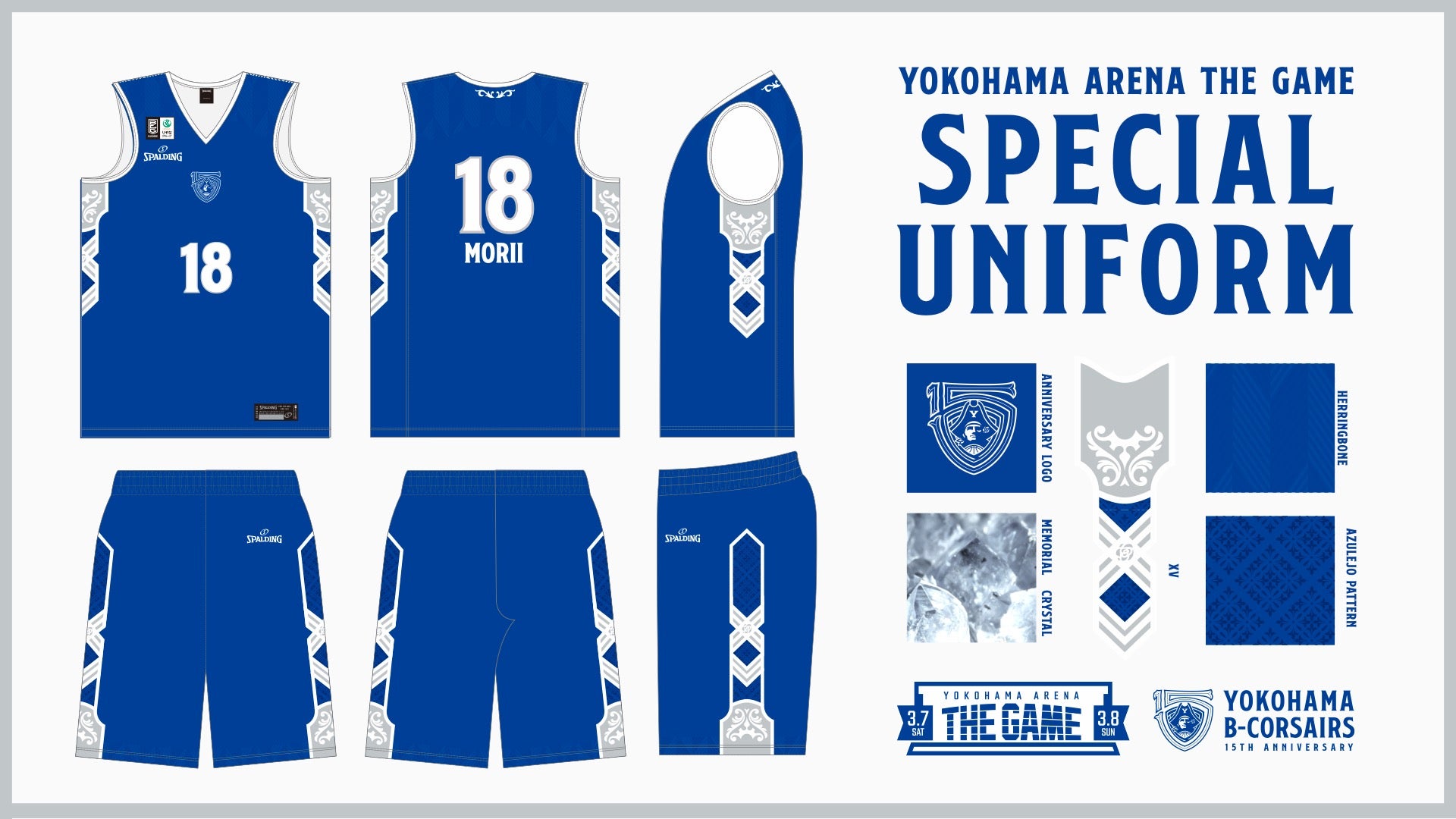 YOKOHAMA ARENA THE GAME スペシャルユニフォームデザイン