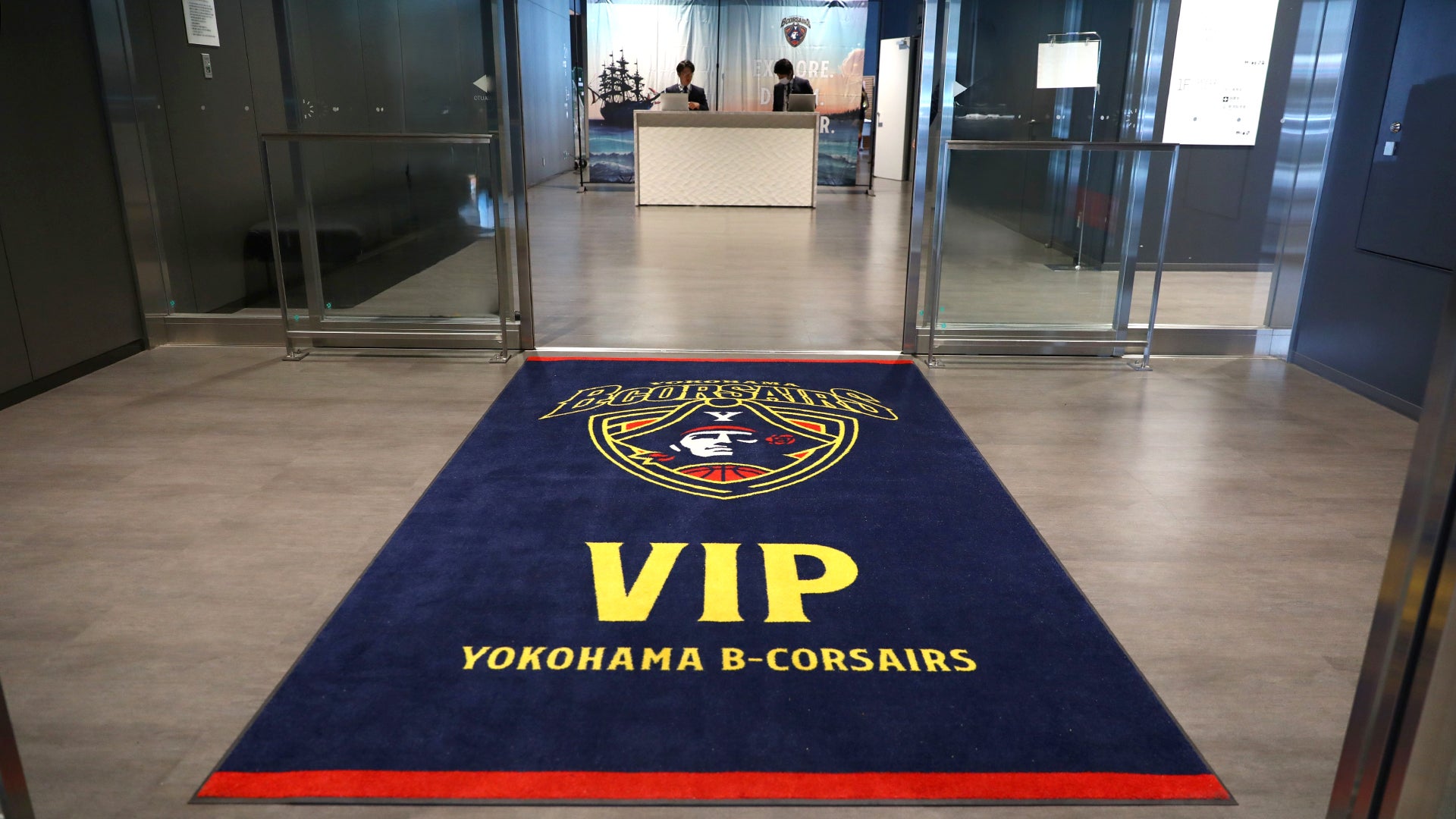 VIP専用エントランス・エレベーター・レストルーム