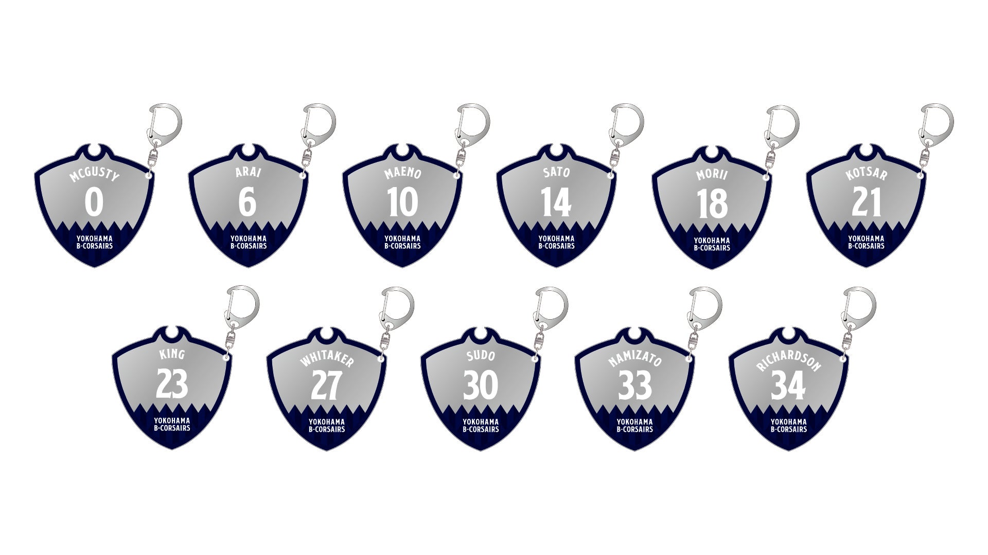 ミラーアクリルキーホルダー(シークレット)全11種