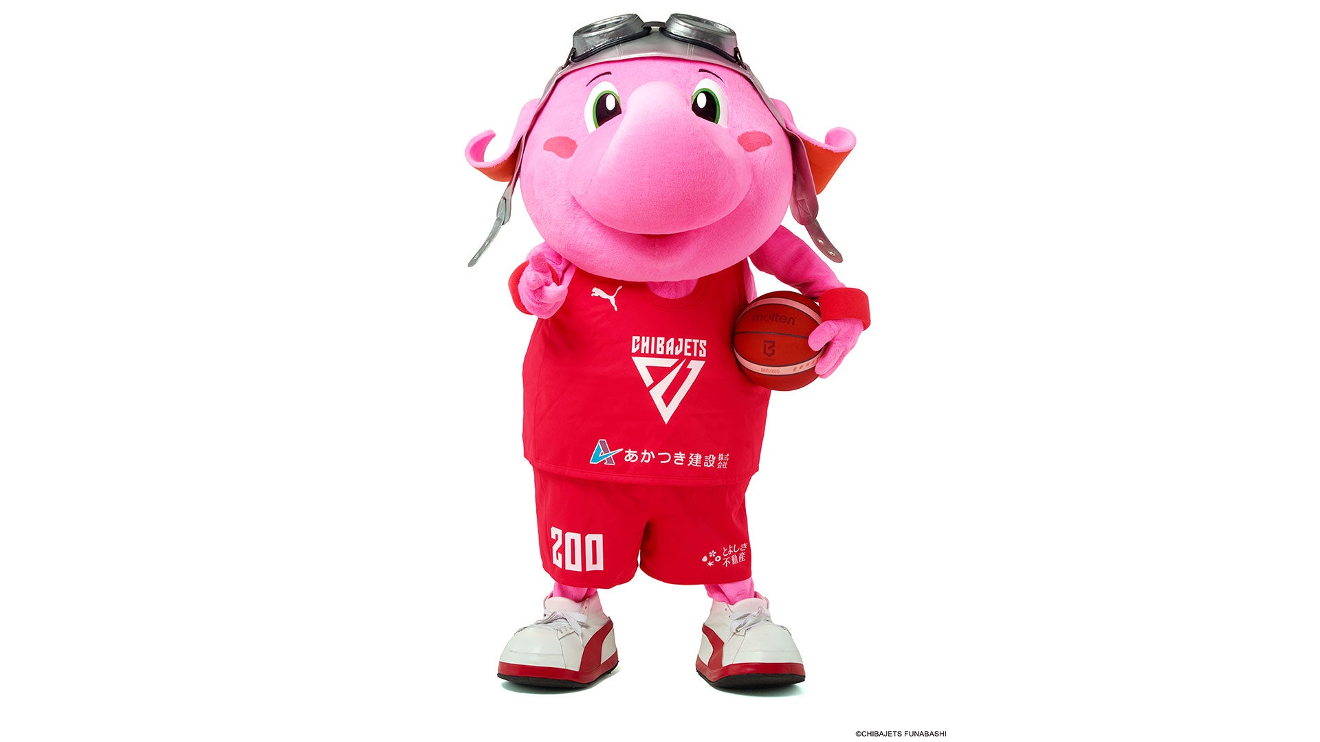 千葉ジェッツ公式マスコットキャラクター「ジャンボくん」